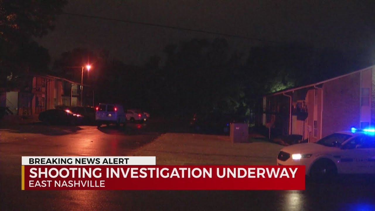 Man shot in leg at East Nashville apartment complex - YouTube