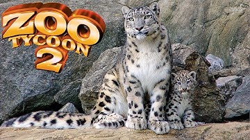 Snow Leopard Exhibit Speed Build - Zoo Tycoon 2