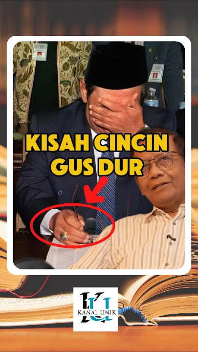 The Story of Gus Dur's Lost Ring | Mahfud MD #gusdur