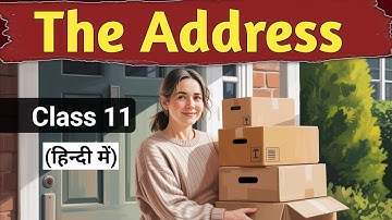 The Address class 11 | English | animation | snapshots | English for All