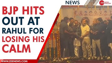 Watch: Rahul Gandhi angrily stops man from taking selfie, this is what BJP said