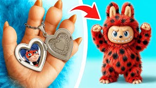 MakeOver vom Ladybug zur riesigen LABUBU Puppe! Wie wird man LabubuBug?!