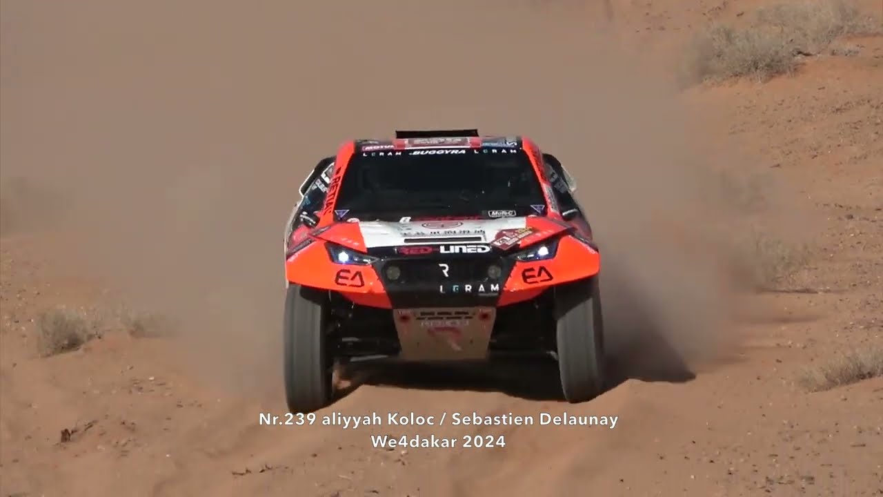 Nr.239 aliyyah Koloc / Sebastien Delaunay, Buggyra ZM Racing, We4dakar 2024