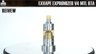 DIY Atomizer - EXVAPE EXPROMIZER V4 MTL RTA - Recenze (CZ)