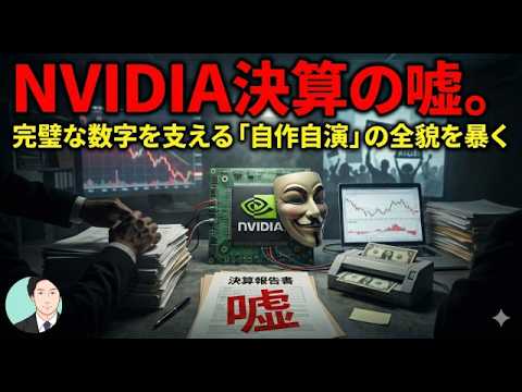 NVIDIA決算の嘘。自作自演の『循環取引』で株価暴落？【3月9日に全てが決まる】
