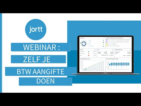 Boekhoudprogramma Jortt | Webinar Zelf je btw-aangifte doen