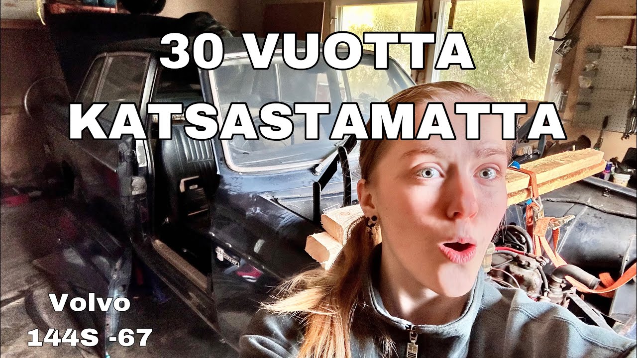 Lähteekö Volvo 144 tulille, projektin esittely osa 1
