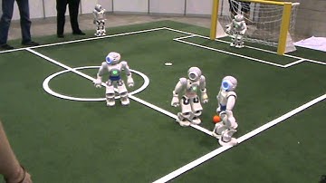 RoboCup 2012: Kouretes vs RoboCanes - 2nd Half (0-0)