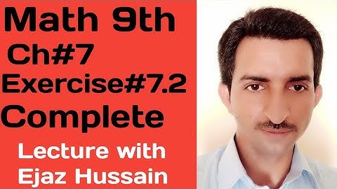 Class 9th math||Chapter#7||Exercise#7.2 complete||Absolute value||Math solution