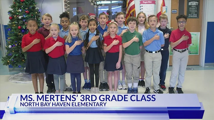 The Daily Pledge: Ms. Mertens' 3rd Grade Class - DayDayNews