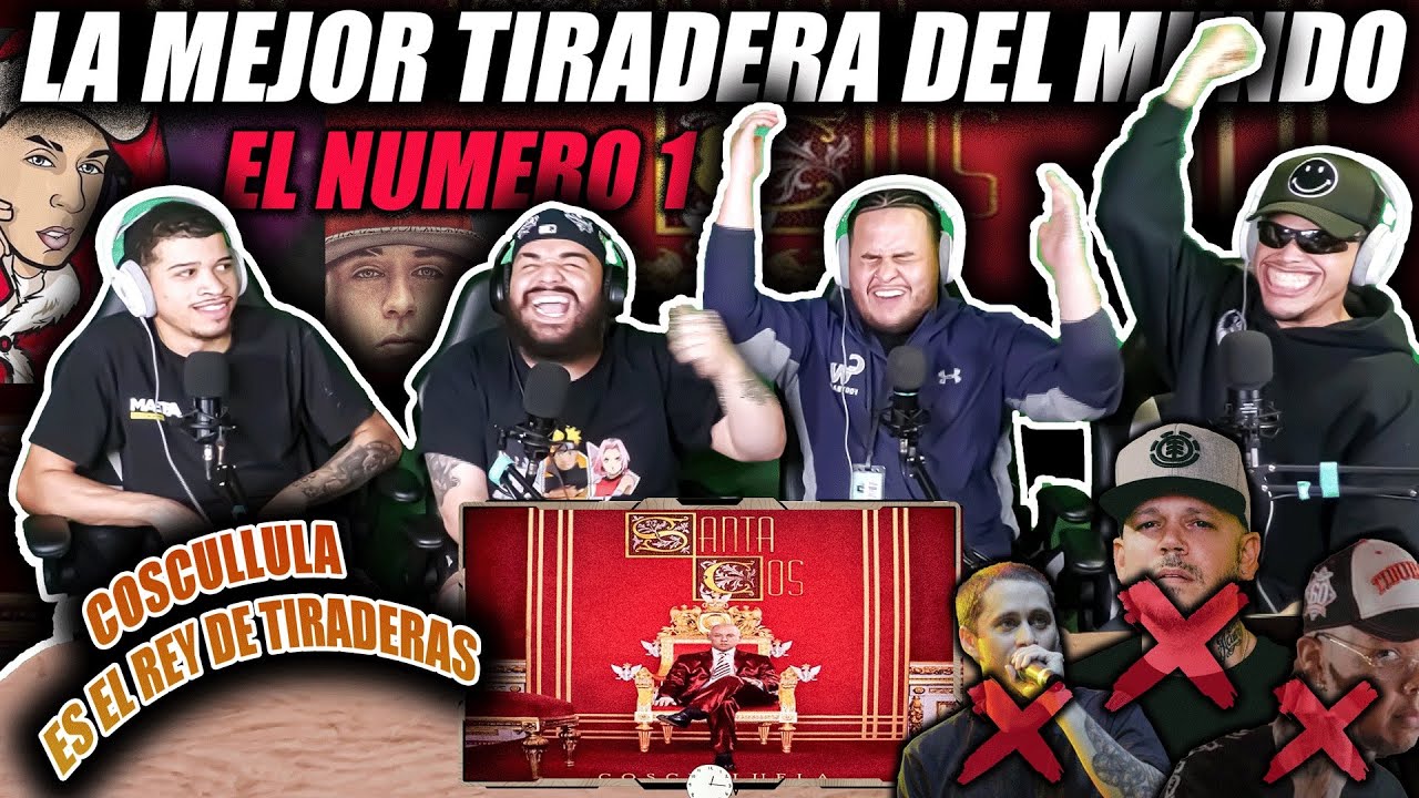 COSCULLUELA - SANTA COS 😰 (REACCIÓN) LA MEJOR TIRADERA DEL MUNDO! OVELTIME TV