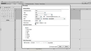 HP Data Protector 8.1 - Advanced Priority-Based Scheduler