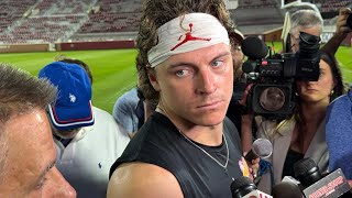 Information OU FOOTBALL: Oklahoma QB John Mateer Post-Practice Interview Kentucky Week | Oct 12, 2026 News