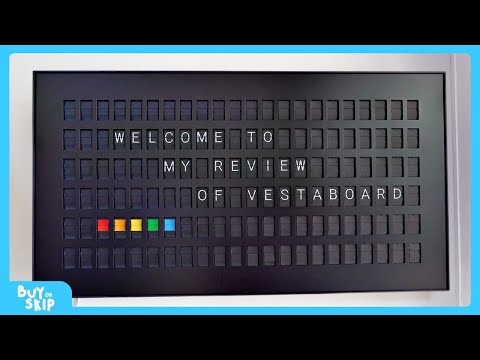 $3,000 Messaging Display?! Vestaboard Review