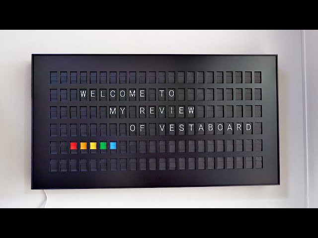 $3,000 Messaging Display?! Vestaboard Review 