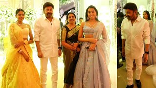 Rajasekhar Family Snapped at Sharwanand & Rakshita Wedding Reception | IndiaGlitz Telugu