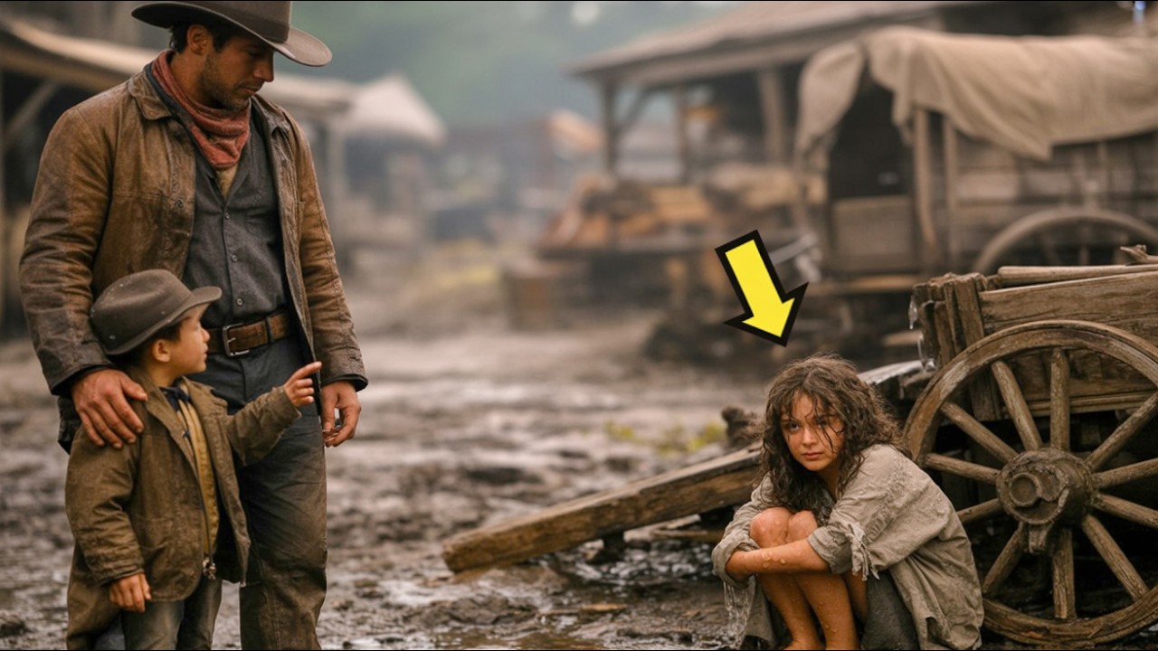 بابا، هل يمكننا تبنيها… والمزارع يتجمد عندما يرى من هي…