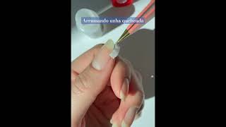 O pior de quebrar a unha é ter que cortar. bora colar. #viralvideo #nailart #unhasecores #nails