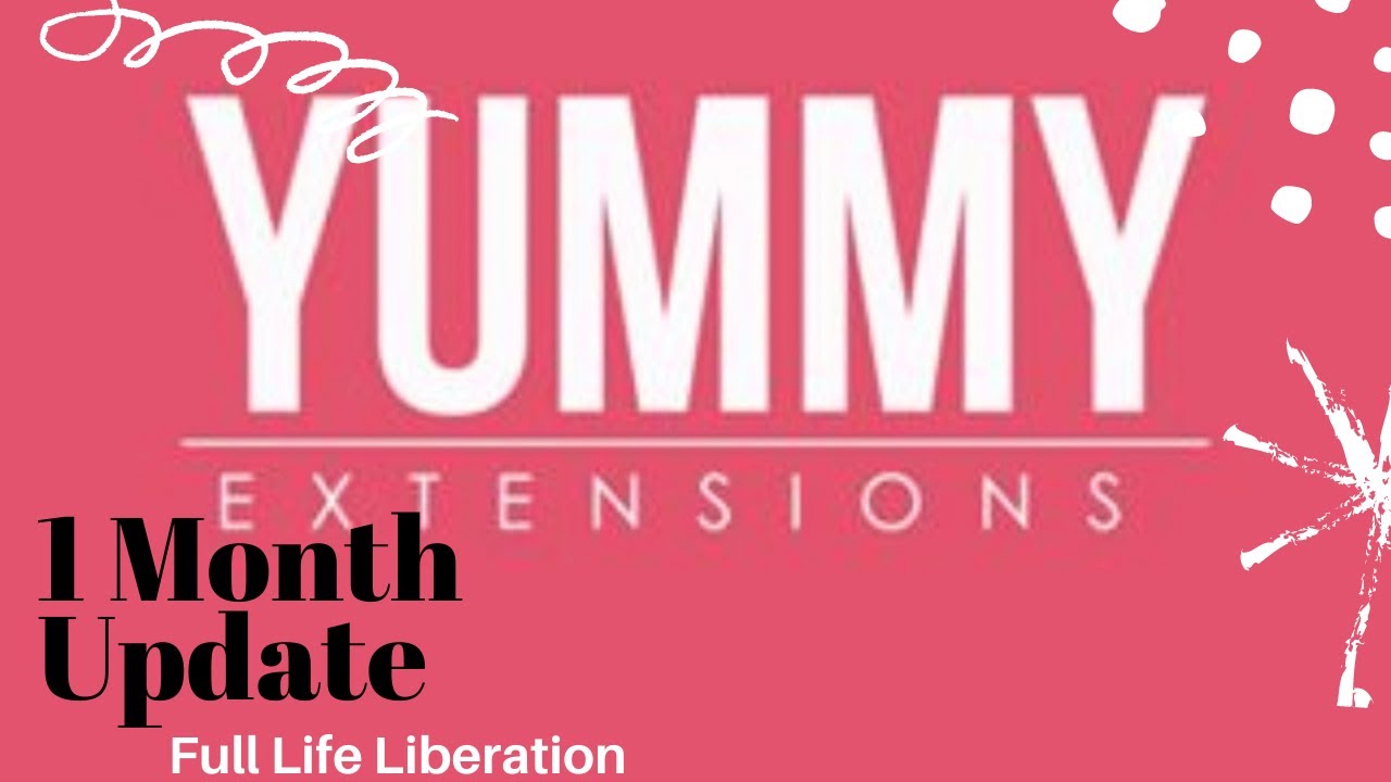 Hair Review Yummy Hair ( Wavy Elegance) Birthday Hair (1month update