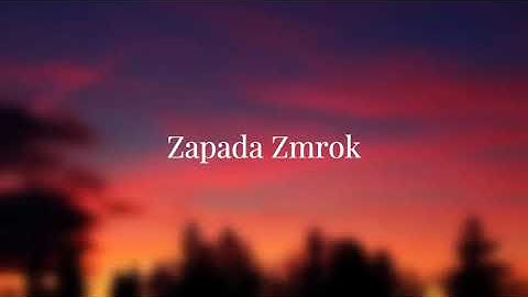 Zapada zmrok - Panience na dobranoc - wyk. Julia Nowak