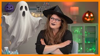 Halloween 3D Ghosts Nail Art Diy Or Pros Fast & Easy