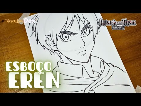 Shingeki Dos Animes - Traço do Eren pela Wit para a Última