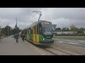 Tramwaje Elbląskie 2019. Straßenbahnen in Elbing.