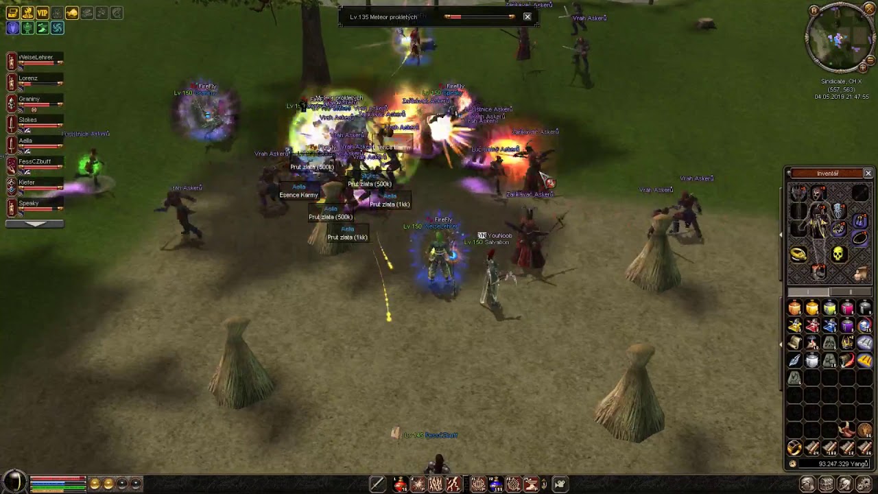 [Ekura] Cechovní akce - FireFly vs Entarian