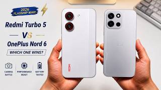 Redmi Turbo 5 vs OnePlus Nord 6 | Ultimate Speed, Camera &amp; Gaming Comparison