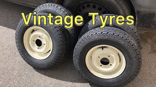 Visit to Vintage Tyres  to Collect  Dunlop Aqua Jets screenshot 5