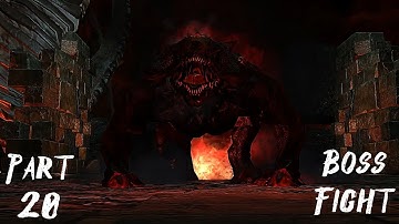 Doom Slayers Collection - Doom 3 Walkthrough Part 20 - Guardian Boss (PS4)