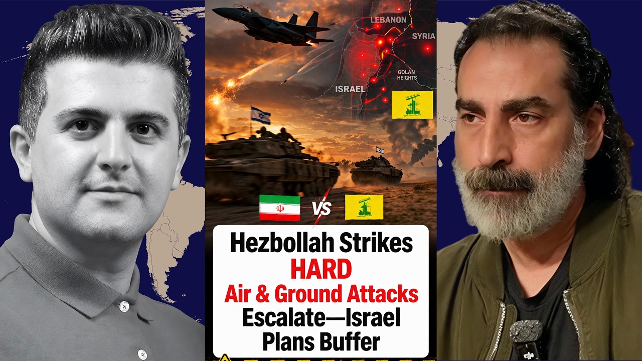 Laith Marouf: Hezbollah Strikes HARD: Air & Ground Attacks Escalate—Israel Plans Buffer Zone