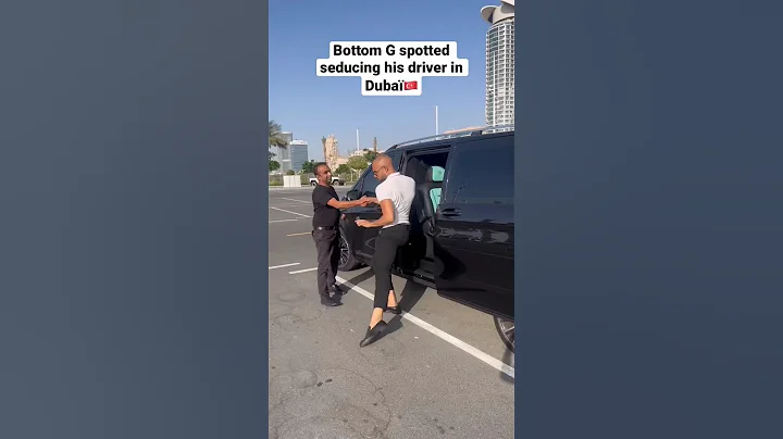 Bottom G 😂 funny dancing seducing his driver 😂 #shorts #andrewtate #viral #funny