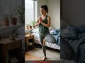 Wake Up Your Body: A 60-Second Morning Yoga Flow for Hips and Posture | beginner friendly