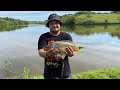 Ловим карпа в Курской области, ВАНЕК, ТЯНЕТ МОНСТРА!!) 💪🐟🌊🌊😁