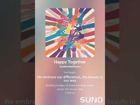 Happy Together Positive Affirmation Multilingual