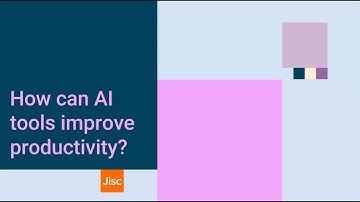 How can AI tools improve productivity? | Jisc webinar | 19 June 2025