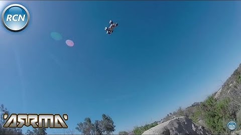 Arrma Talion 6S BLX - Huge Back Flips on 6S, BMX Park