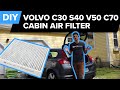 Volvo C30/S40/V50/C70 Cabin Air Filter Replacement DIY