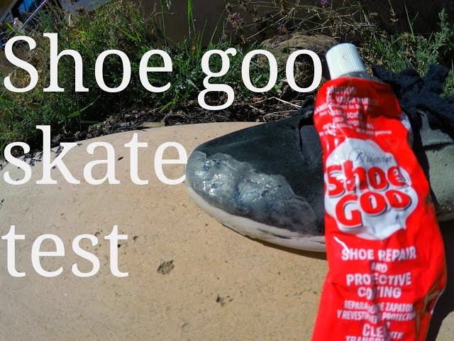 Testing shoe goo after 2 hours of dry time 