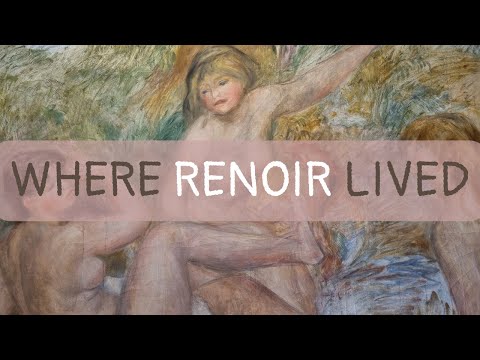 Video: Renoirov dom v Cagnes-sur-Mer na Cote d'Azur