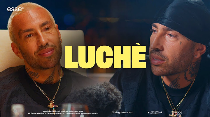 Luchè parla del nuovo disco, di riconoscimento, Sanremo, Capo Plaza, Salmo e altro | esse