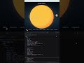 Solar system Animation 🌞