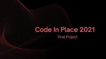 Final Project Code In Place 2021