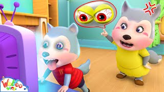 Baby Eyes Got Boo Boo  Rescue Eyes Song | Imagine Kids Songs & Nursery Rhymes | Wolfoo Kids Songs