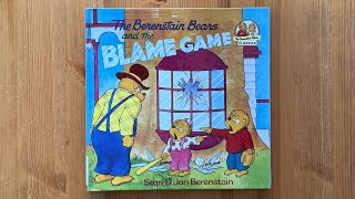 Ash reads The Berenstain Bears and the Blame Game by Stan & Jan Berenstain