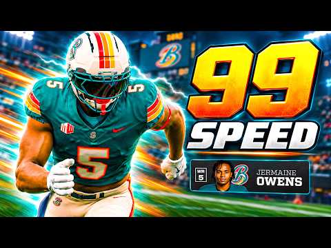 We Have the FASTEST PLAYER in College Football 27