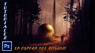 Tutorial Photoshop La esfera del bosque screenshot 1