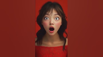 惊讶的表情 Midjourney V6.1和剪映专业版创作#prompt #midjourney #剪映