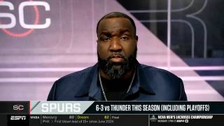 "Spurs in 7!!" - Perkins reacts to Victor Wembanyama's 33 Pts as Spurs beat Thunder 103-82, tied 2-2